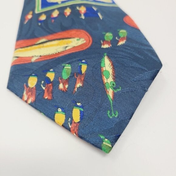 Beverly Hills Polo Club | Fishing Hook Themed Tie (One Size) - Picture 7 of 14